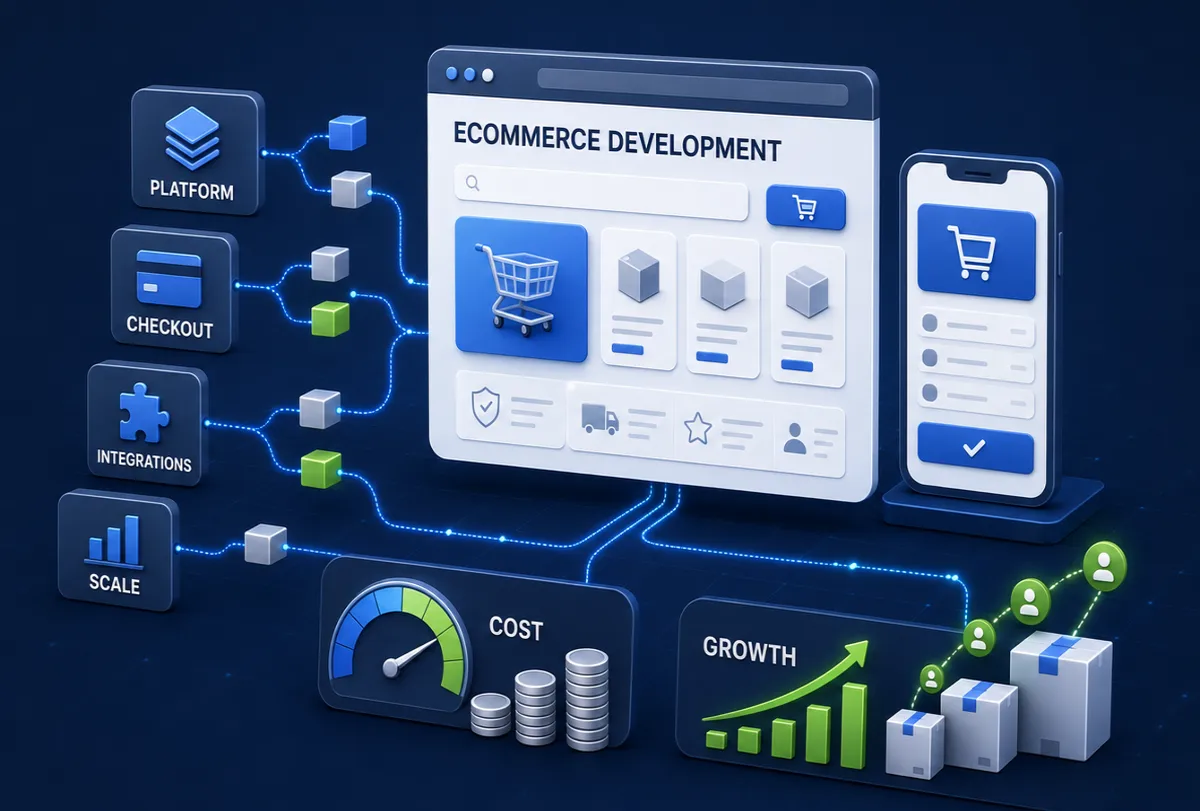 Izrada e-commerce sajta: odluke koje oblikuju cenu i rast